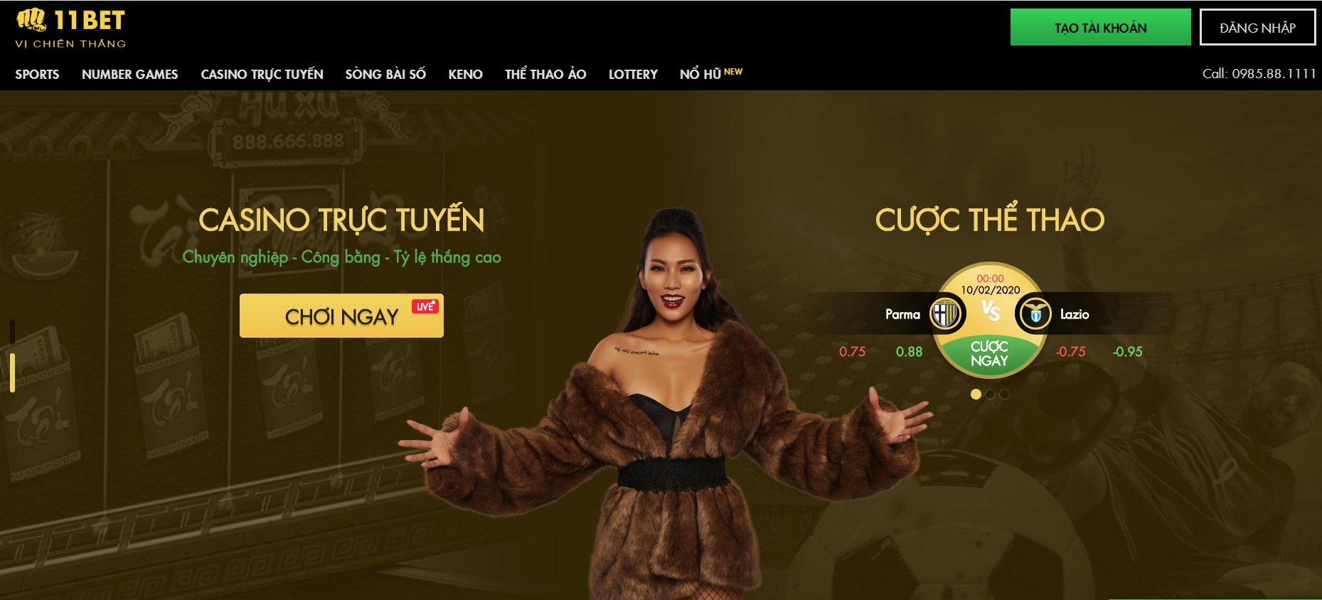 11BET – Nhà cái cá cược online xanh chín được yêu thích 2025